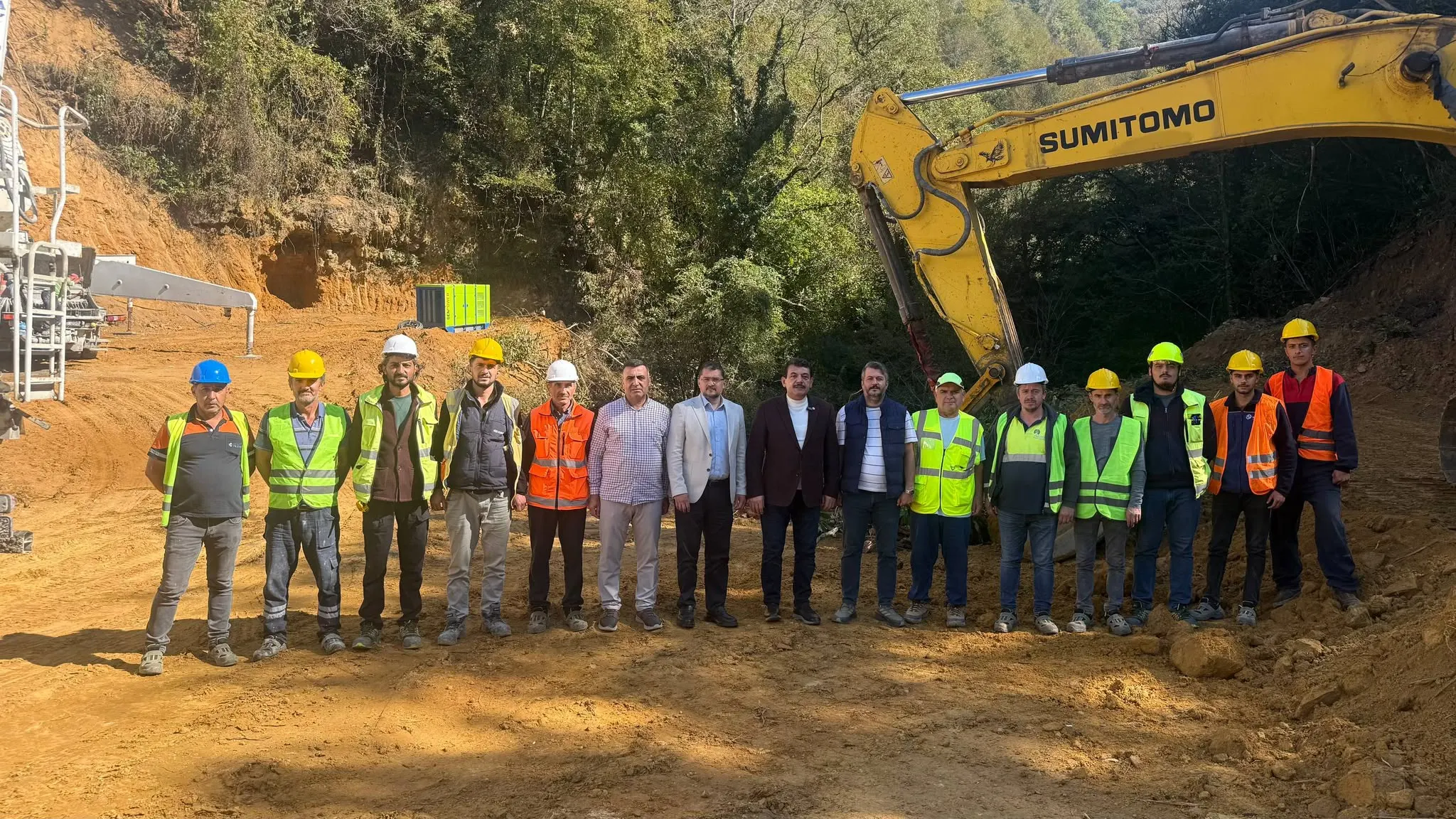 Zonguldak çevre yolunda tünel çalışmaları başladı